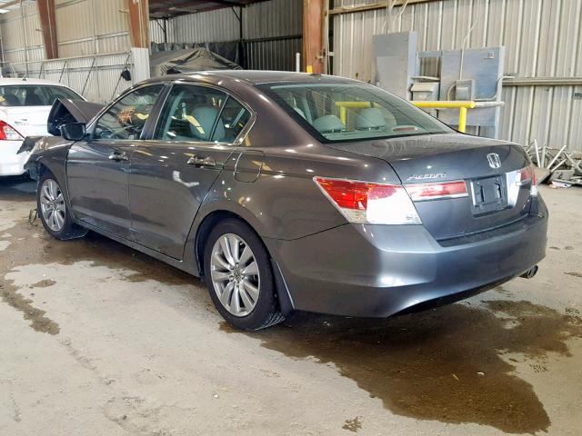 1HGCP2F80CA054416 - 2012 HONDA ACCORD EXL GRAY photo 3