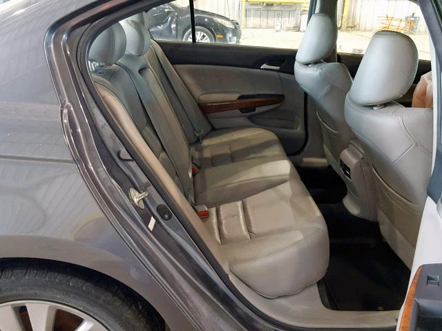 1HGCP2F80CA054416 - 2012 HONDA ACCORD EXL GRAY photo 6