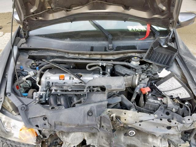 1HGCP2F80CA054416 - 2012 HONDA ACCORD EXL GRAY photo 7