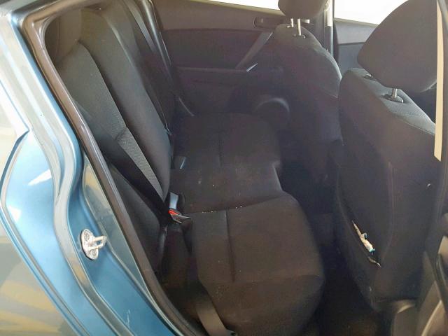 JM1BL1UG4B1412223 - 2011 MAZDA 3 I BLUE photo 6