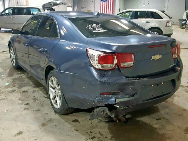 1G11C5SL8EF164058 - 2014 CHEVROLET MALIBU 1LT 蓝色 照片 3