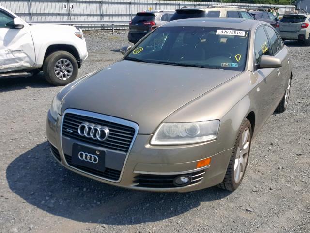 WAUDH74F16N167431 - 2006 AUDI A6 3.2 QUA GOLD photo 2