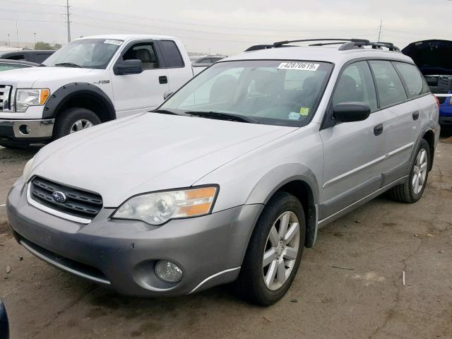 4S4BP61C667357789 - 2006 SUBARU LEGACY OUT SILVER photo 2