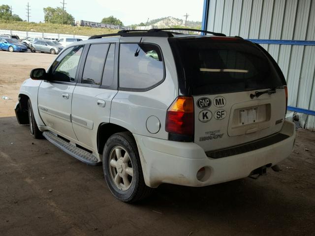 1GKDT13S332187596 - 2003 GMC ENVOY WHITE photo 3