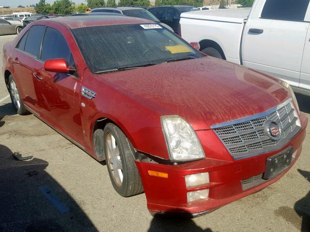 1G6DZ67A280162803 - 2008 CADILLAC STS BURGUNDY photo 1