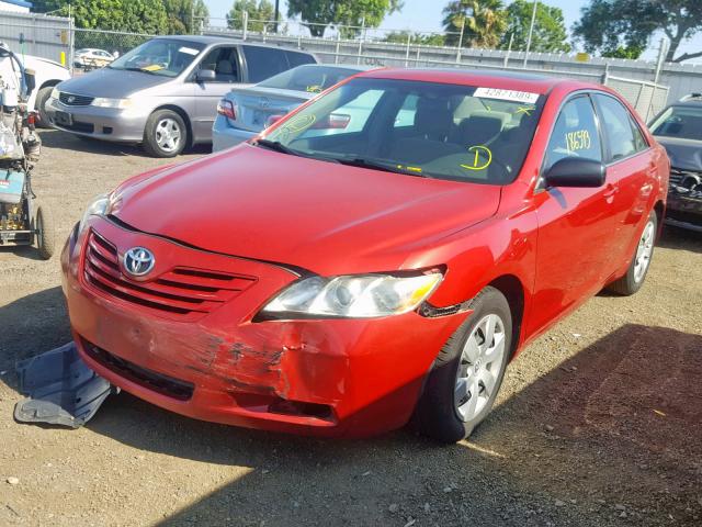4T1BE46K07U068517 - 2007 TOYOTA CAMRY NEW RED photo 2