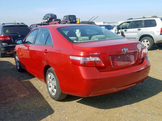 4T1BE46K07U068517 - 2007 TOYOTA CAMRY NEW RED photo 3