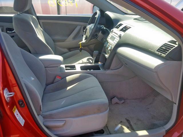 4T1BE46K07U068517 - 2007 TOYOTA CAMRY NEW RED photo 5