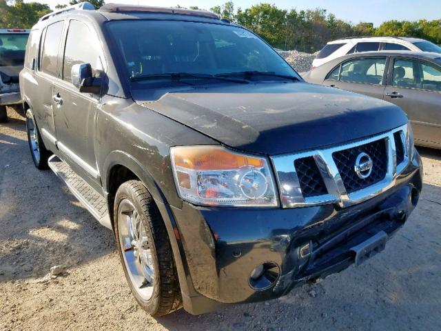 5N1BA0NF5AN617249 - 2010 NISSAN ARMADA PLA BLACK photo 1