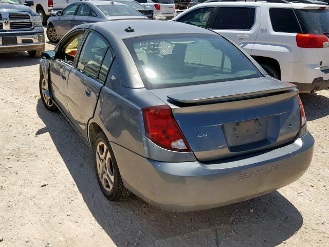 1G8AL52F64Z196564 - 2004 SATURN ION LEVEL GREEN photo 3