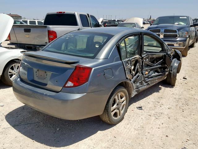 1G8AL52F64Z196564 - 2004 SATURN ION LEVEL GREEN photo 4