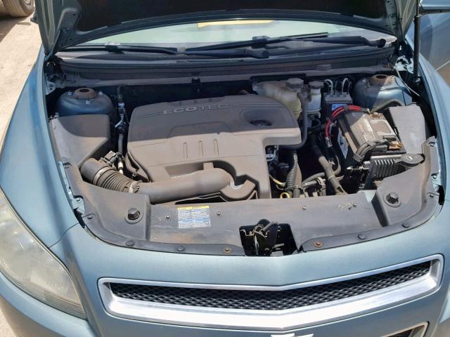 1G1ZH57B19F191273 - 2009 CHEVROLET MALIBU 1LT 绿色 照片 7