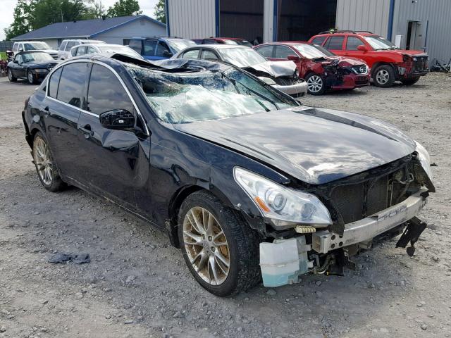 JN1CV6AP0DM714404 - 2013 INFINITI G37 BASE BLACK photo 1