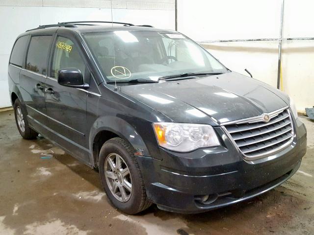 2A8HR54P58R694031 - 2008 CHRYSLER TOWN & COU BLACK photo 1