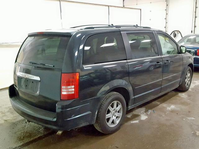 2A8HR54P58R694031 - 2008 CHRYSLER TOWN & COU BLACK photo 4