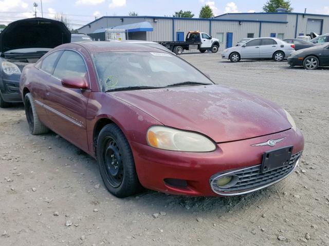 4C3AG52H61E117329 - 2001 CHRYSLER SEBRING LX RED photo 1