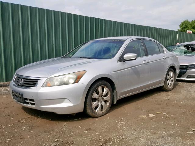 1HGCP26829A005520 - 2009 HONDA ACCORD EXL SILVER photo 2