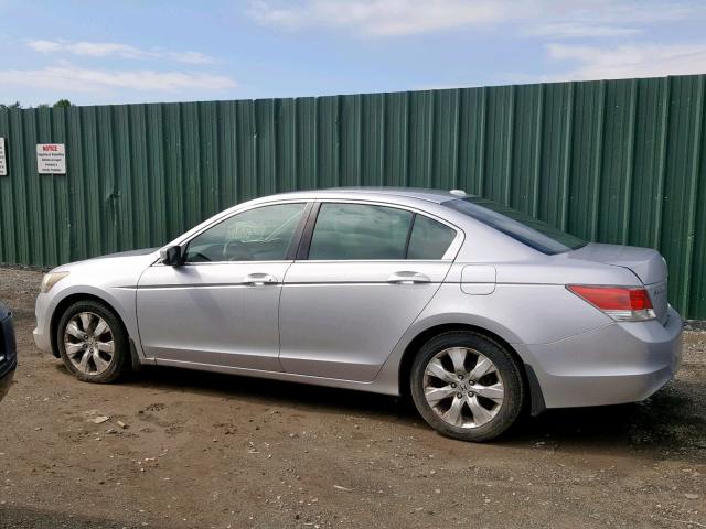 1HGCP26829A005520 - 2009 HONDA ACCORD EXL SILVER photo 9