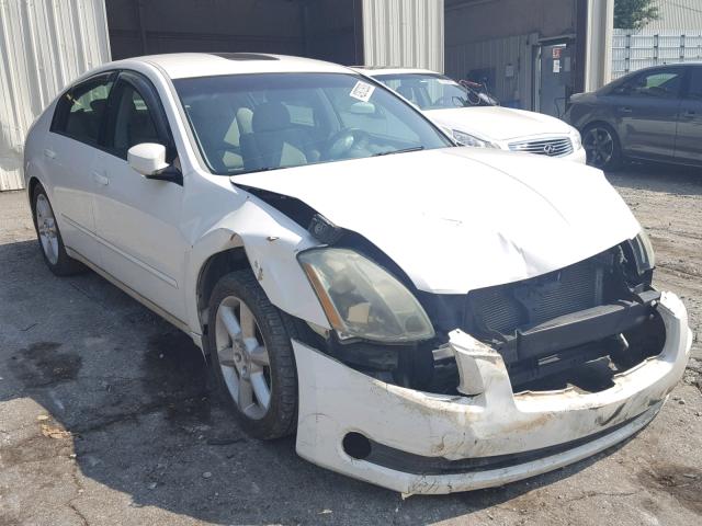 1N4BA41E26C820407 - 2006 NISSAN MAXIMA SE WHITE photo 1