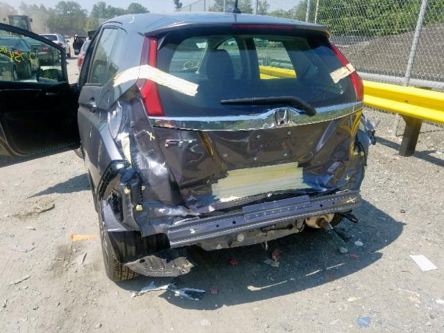 3HGGK5H82KM729487 - 2019 HONDA FIT EX GRAY photo 9