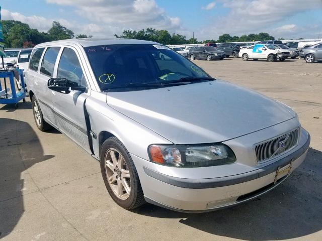 YV1SW61T642398113 - 2004 VOLVO V70 SILVER photo 1