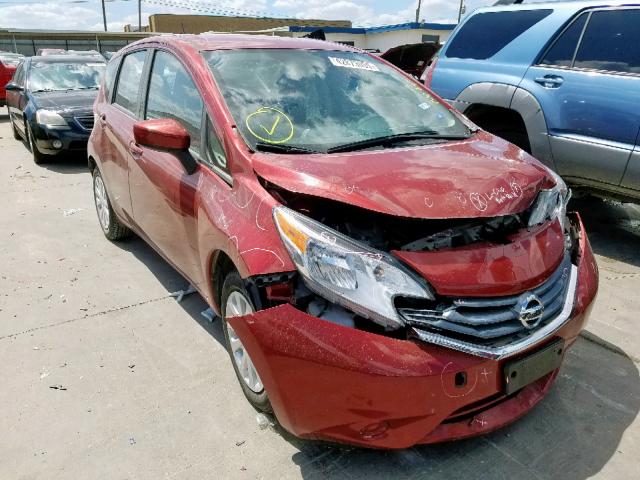 3N1CE2CPXGL405995 - 2016 NISSAN VERSA NOTE RED photo 1