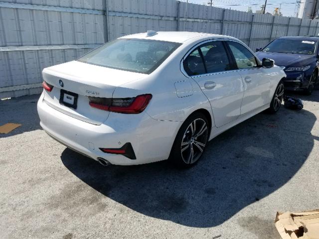 WBA5R1C53KAK09154 - 2019 BMW 330I WHITE photo 3