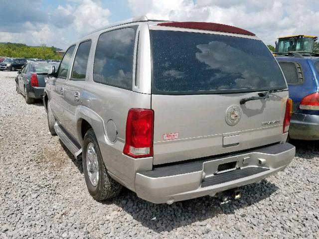 1GYEC63T34R225241 - 2004 CADILLAC ESCALADE L TEAL photo 3