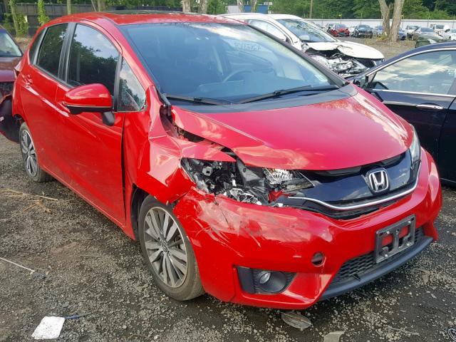 JHMGK5H73GX003742 - 2016 HONDA FIT EX RED photo 1