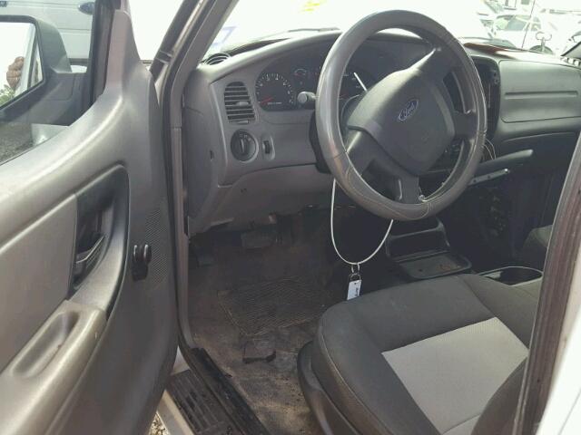 1FTYR10D88PB06944 - 2008 FORD RANGER SILVER photo 9