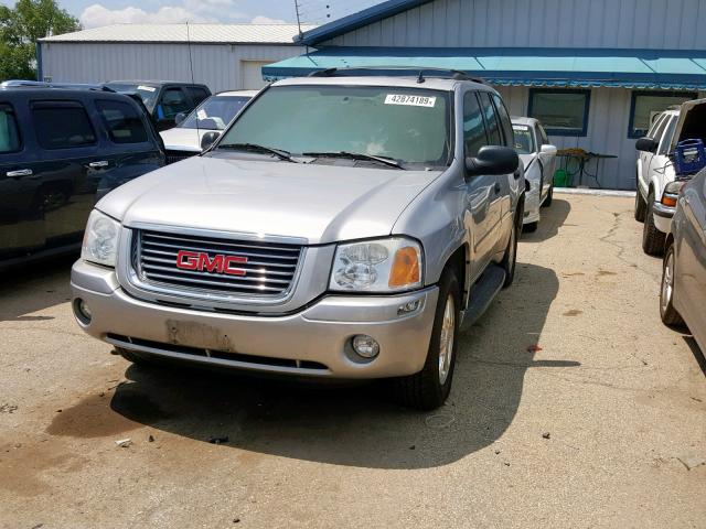 1GKDT13SX82155316 - 2008 GMC ENVOY SILVER photo 2