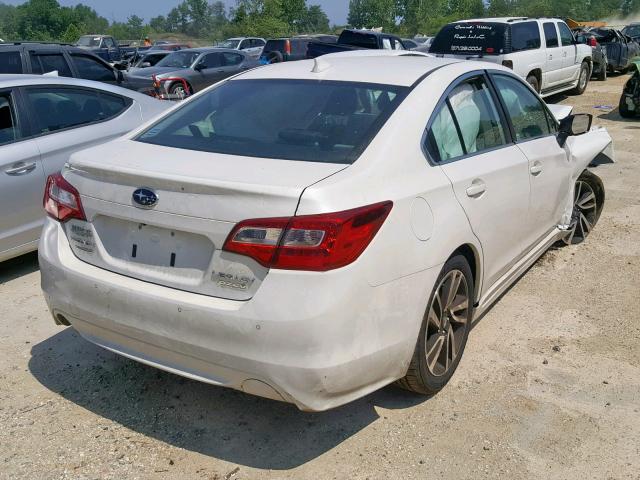 4S3BNAS68H3027829 - 2017 SUBARU LEGACY SPO WHITE photo 4