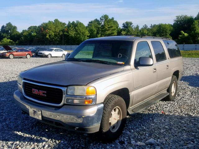 3GKEC16T41G168326 - 2001 GMC YUKON XL C SILVER photo 2