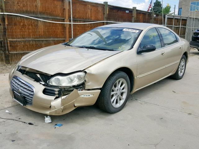 2C3HC56G2YH241338 - 2000 CHRYSLER LHS BEIGE photo 2