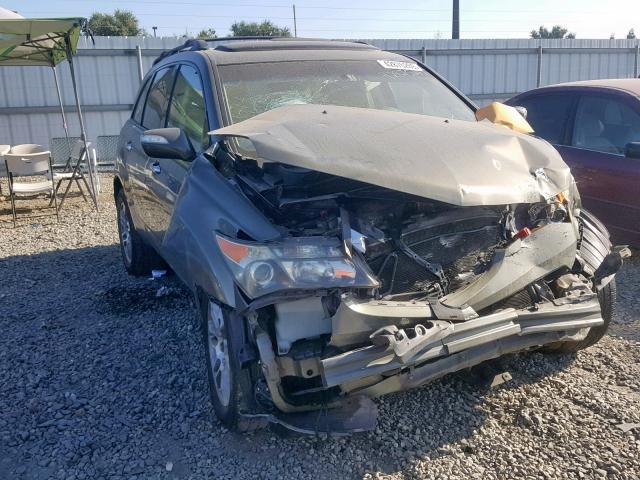 2HNYD28267H508093 - 2007 ACURA MDX GREEN photo 1