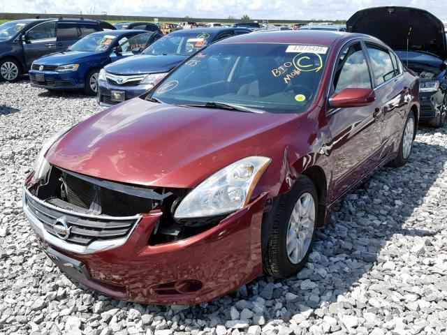 1N4AL2AP2BN452546 - 2011 NISSAN ALTIMA BAS BURGUNDY photo 2