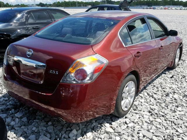 1N4AL2AP2BN452546 - 2011 NISSAN ALTIMA BAS BURGUNDY photo 4