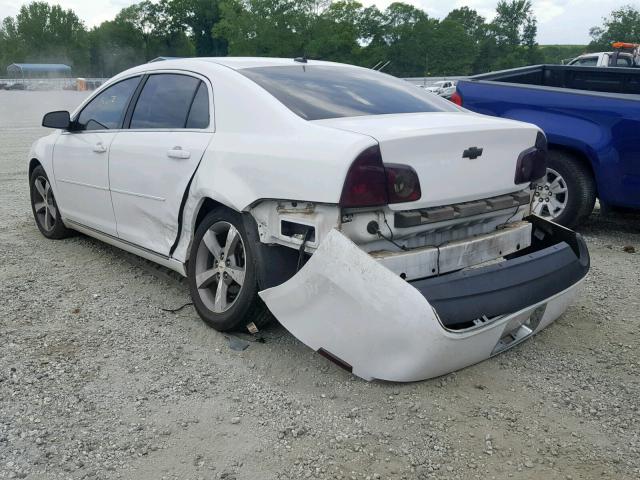 1G1ZC5EU5BF363071 - 2011 CHEVROLET MALIBU 1LT 白色 照片 3
