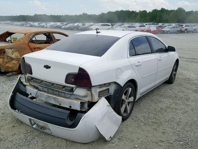 1G1ZC5EU5BF363071 - 2011 CHEVROLET MALIBU 1LT 白色 照片 4