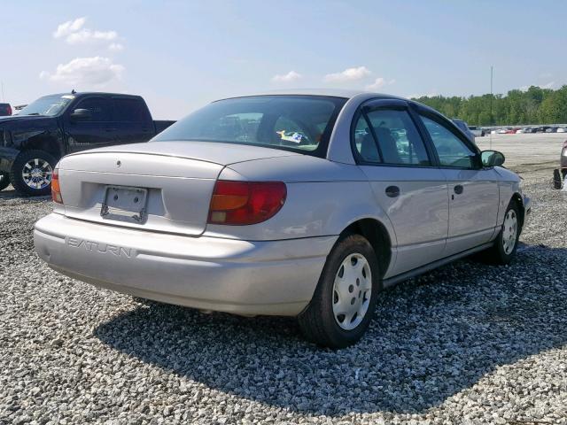 1G8ZH52881Z235169 - 2001 SATURN SL1 SILVER photo 4