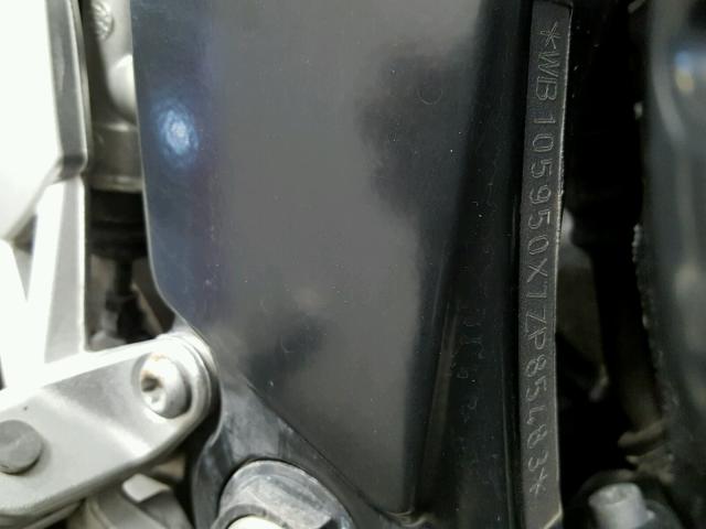 WB105950X7ZP85483 - 2007 BMW K1200 RS SILVER photo 20