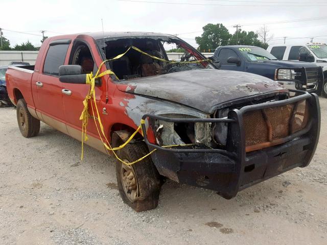 3D7KS29C76G201593 - 2006 DODGE RAM 2500 RED photo 1