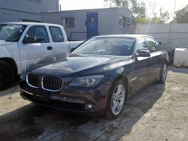 WBAKC8C54CC434623 - 2012 BMW 750 LXI BLACK photo 2
