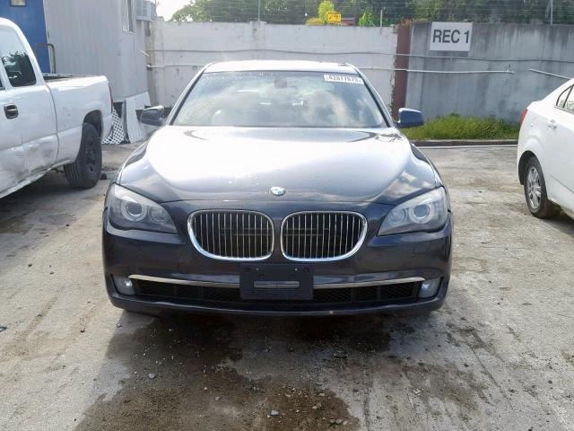 WBAKC8C54CC434623 - 2012 BMW 750 LXI BLACK photo 9