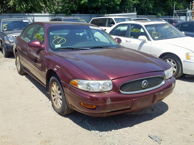 1G4HP52KX5U144631 - 2005 BUICK LESABRE CU BURGUNDY photo 1