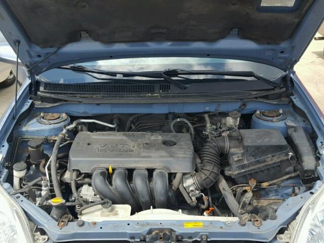 2T1KR30E65C503167 - 2005 TOYOTA COROLLA MA BLUE photo 7