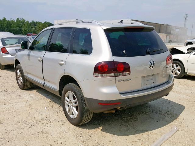 WVGBE77L78D003142 - 2008 VOLKSWAGEN TOUAREG 2 SILVER photo 3