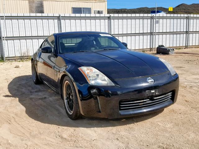 JN1AZ34D33T100768 - 2003 NISSAN 350Z COUPE BLACK photo 1