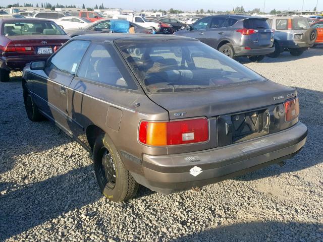 JT2ST64LXG7033489 - 1986 TOYOTA CELICA GT BROWN photo 3