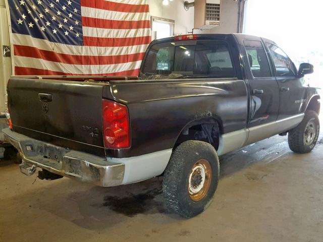 3D7KU28643G760777 - 2003 DODGE RAM 2500 S შავი ფოტო 4